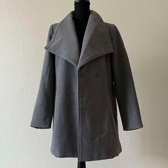 NEVER Every Day Jackets & Blazers - NEVER Every Day Cozy  Womens Long Sleeve  coat/jacket Gray Sz M